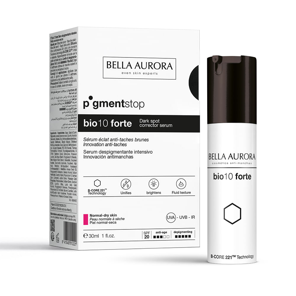 Bio10 Forte Tratamiento Antimanchas piel normal a seca -Bella Aurora