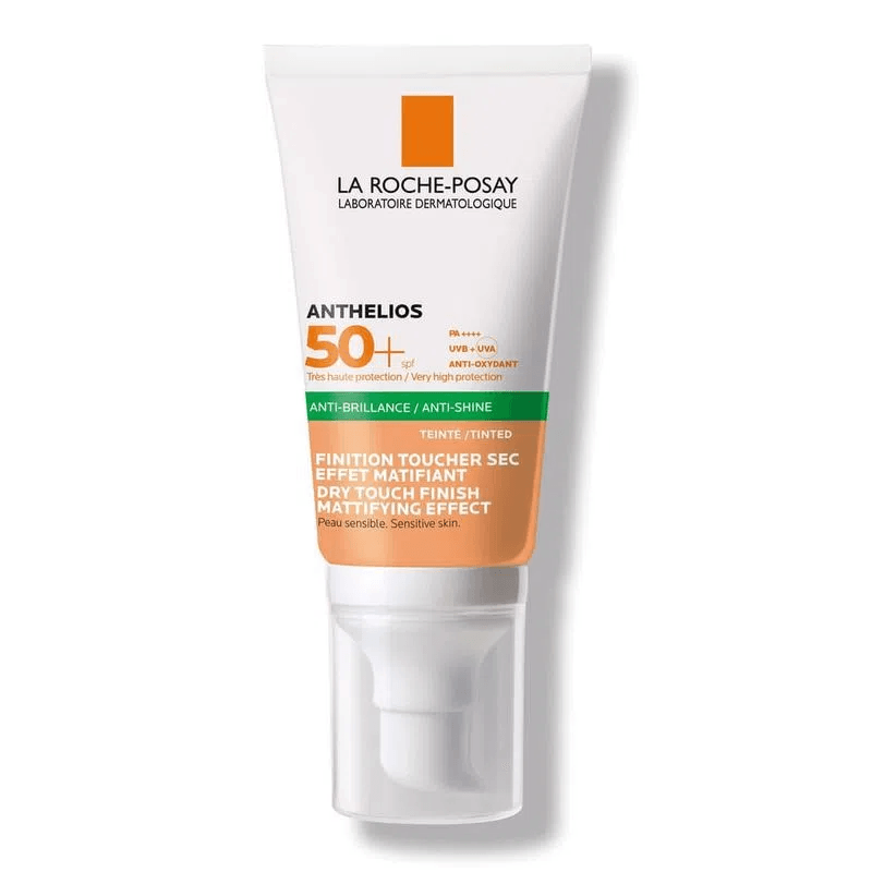 AE Protector Solar Anti Brillo  Anthelios Gel toque seco 50 ml FPS 50+