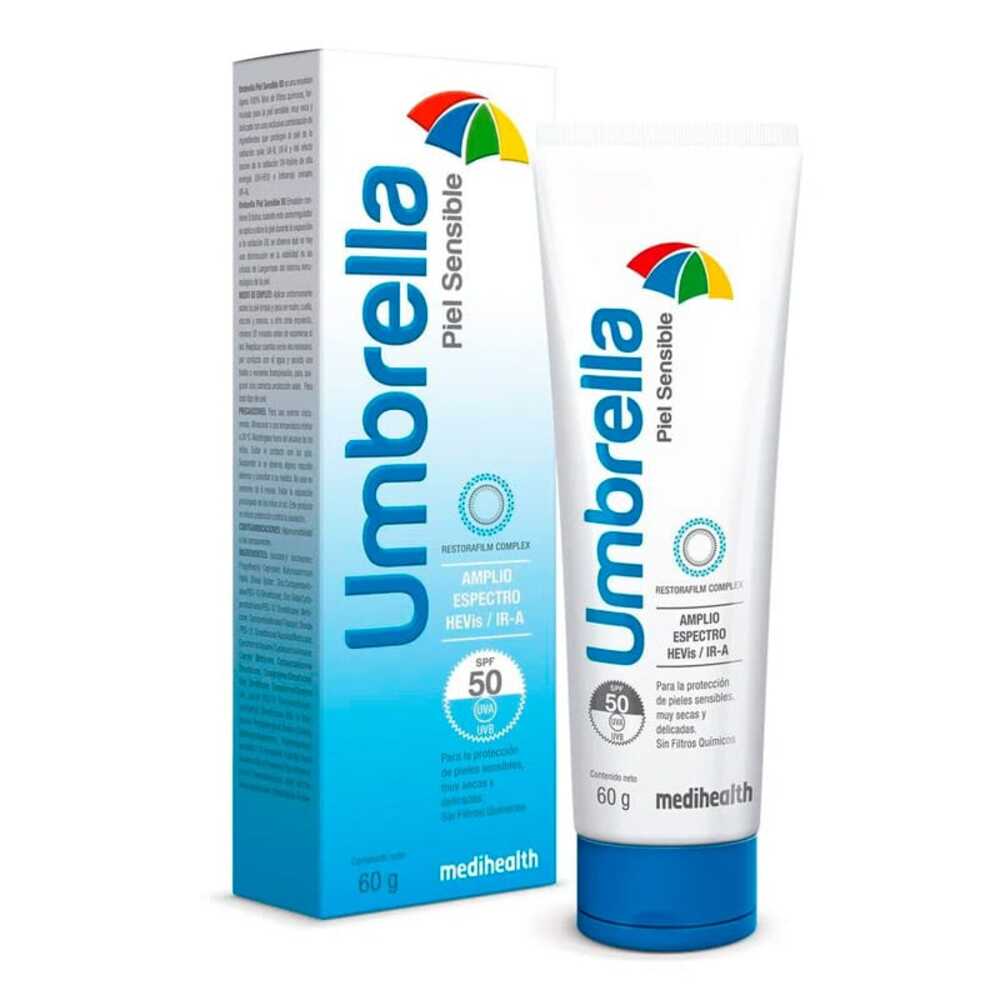 Umbrella Piel Sensible Spf50+ - Medihealth