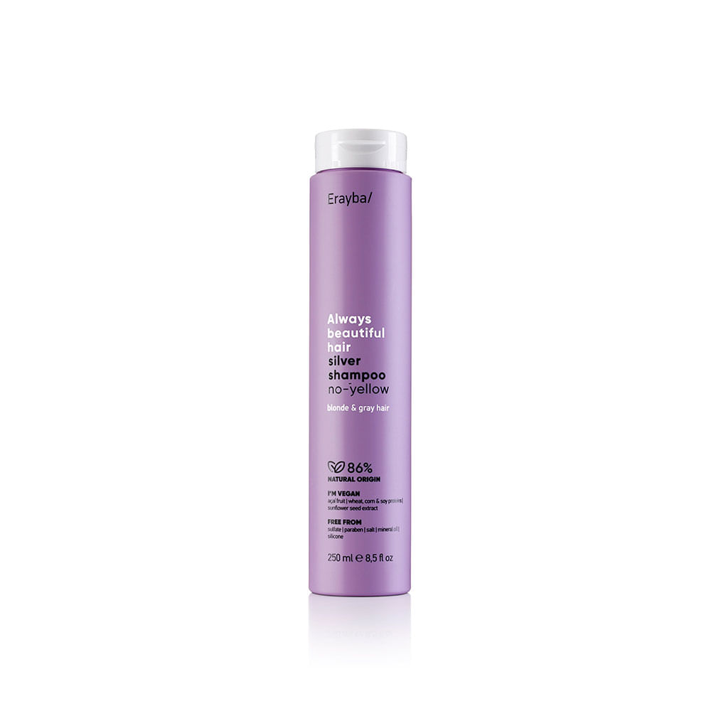 Shampoo Silver (rubios y canas) - Erayba