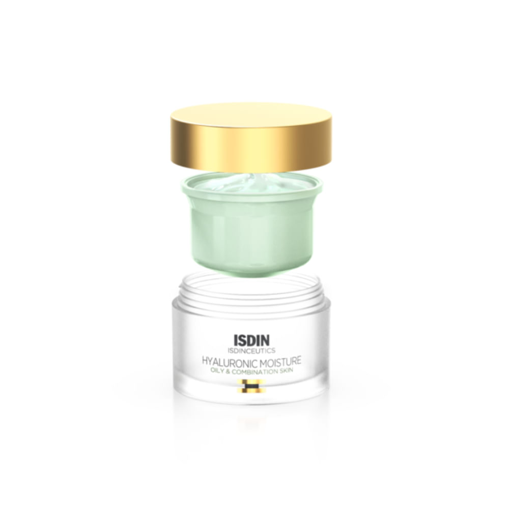 Crema Facial Hyaluronic Moisture Oily Combination Refill - Isdinceutics