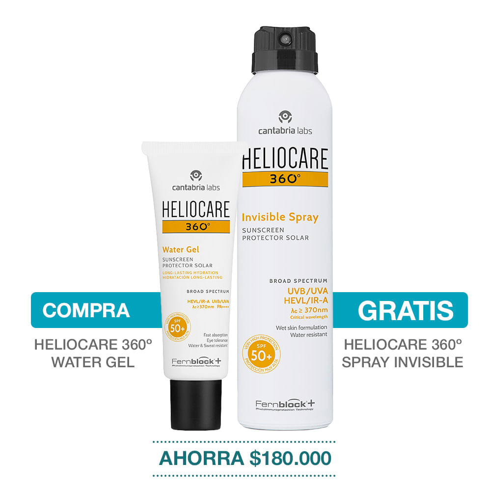 Kit Heliocare Water Gel Gratis Heliocare Spray - Cantabria Labs