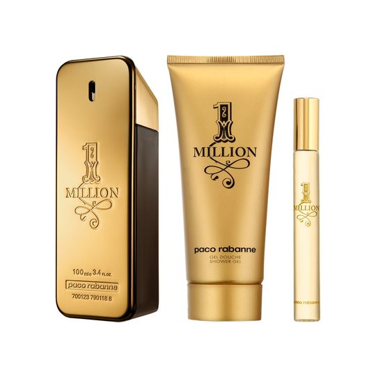 Kit 1 Million EDT 100ml + Shower Gel 100ml + EDT 10ml - Rabanne