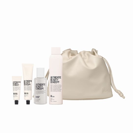 Kit Styling Cuidado Y Definición + Bolso De Cuero Vegano - Authentic Beauty Concept