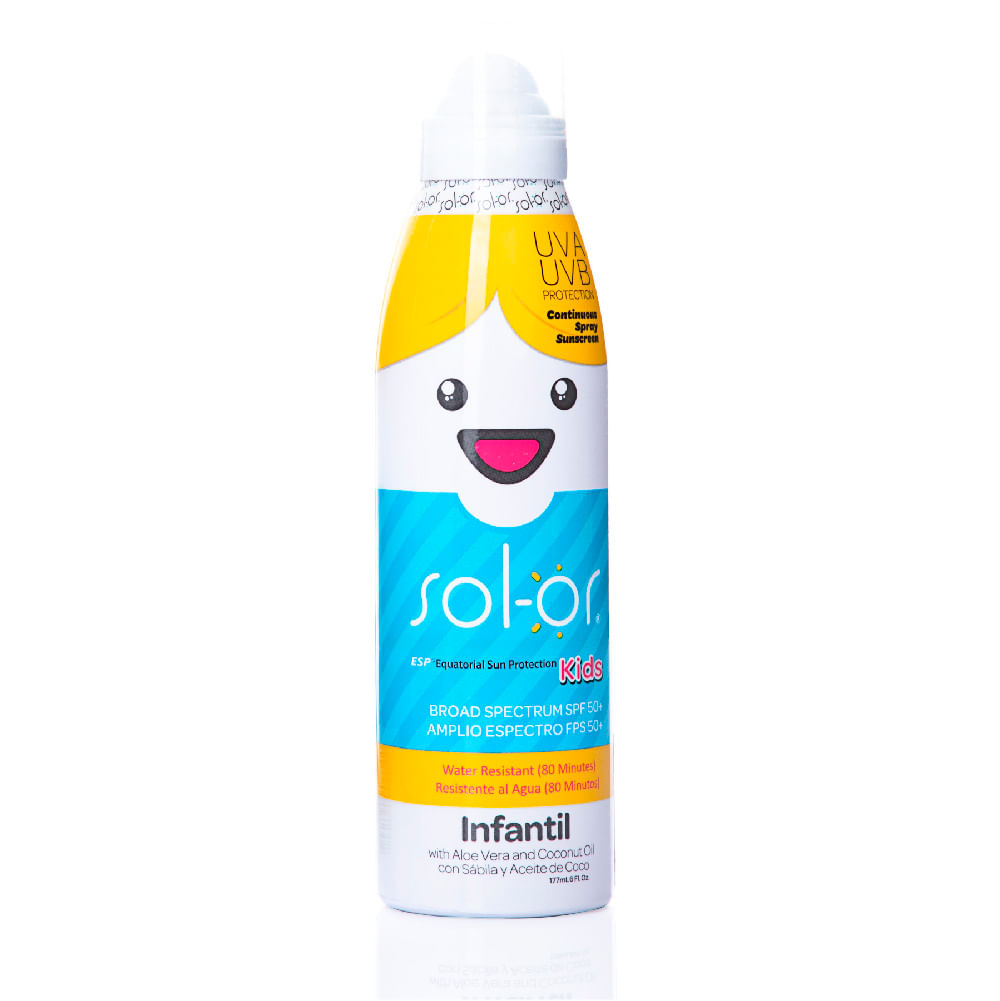 Kids Broad Spectrum Spf 50+ Continuous - Solor