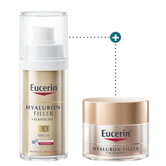 Kit Elasticity Serum + Crema Día - Eucerin