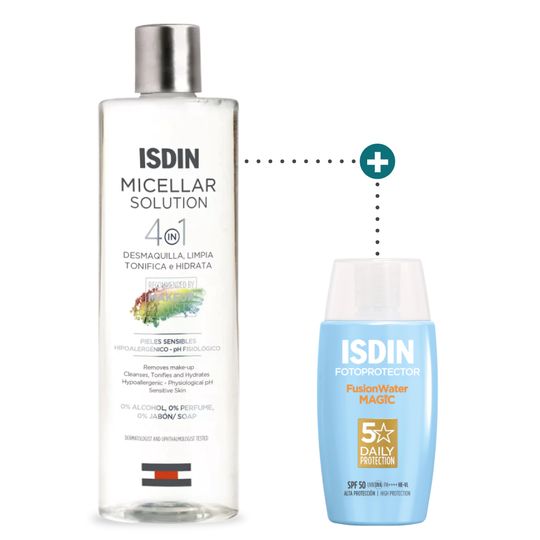 Kit Fusion Water Magic + Micellar Solution - Isdin