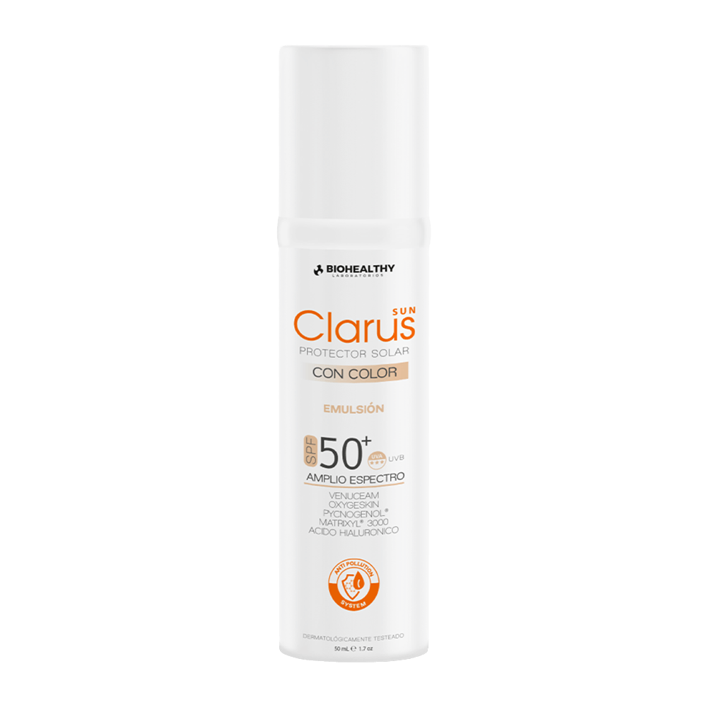 Clarus Color Emulsión Toque Seco - Biohealthy
