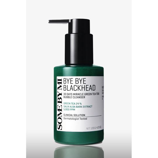 [Some By Mi] Bye Bye Blackhead 30 Days Miracle Green Tea Tox Bubble Cleanser