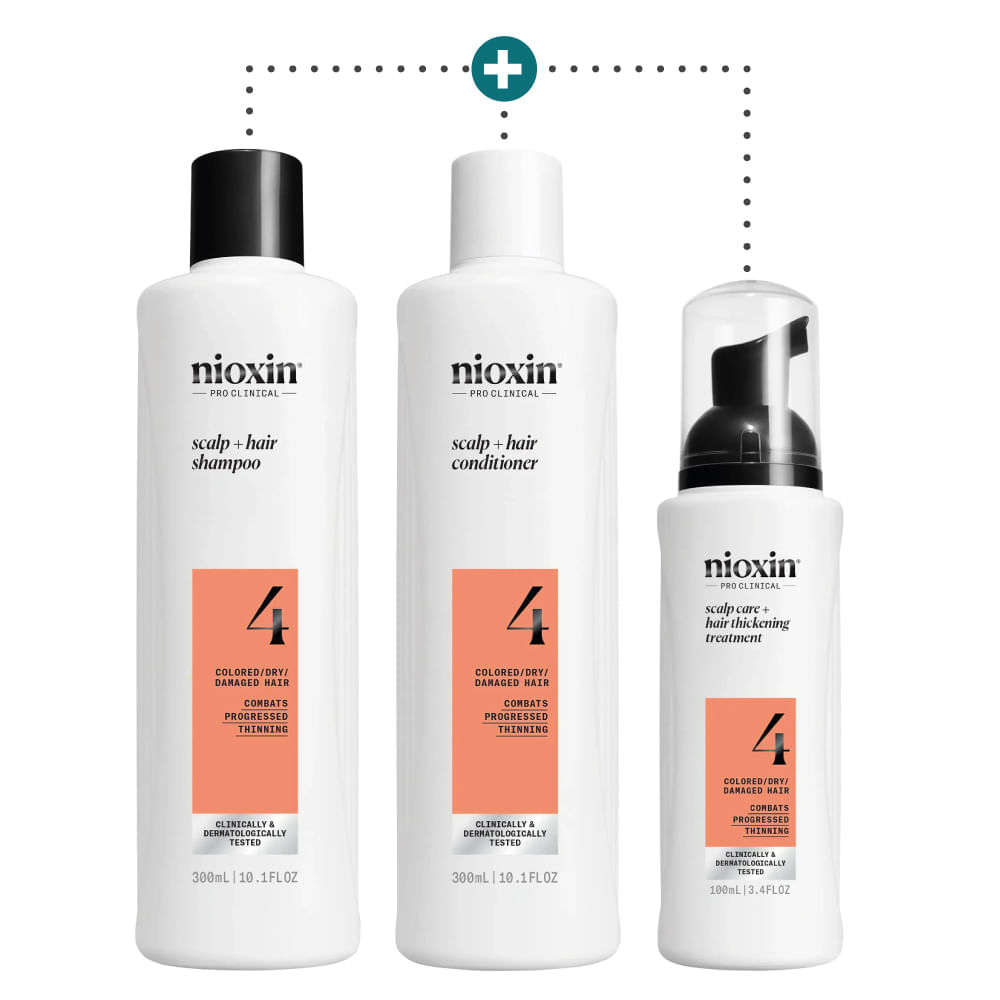 Kit Para Adelgazamiento Y Caída Capilar Sistema 4 - 700 ml - Nioxin