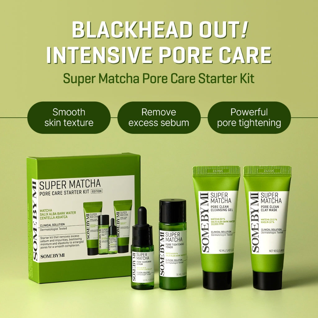[Some By Mi] Super Matcha Pore Care Starter Kit
