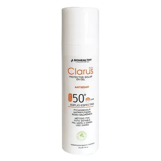 Clarus Gel Spf50+ - Biohealthy