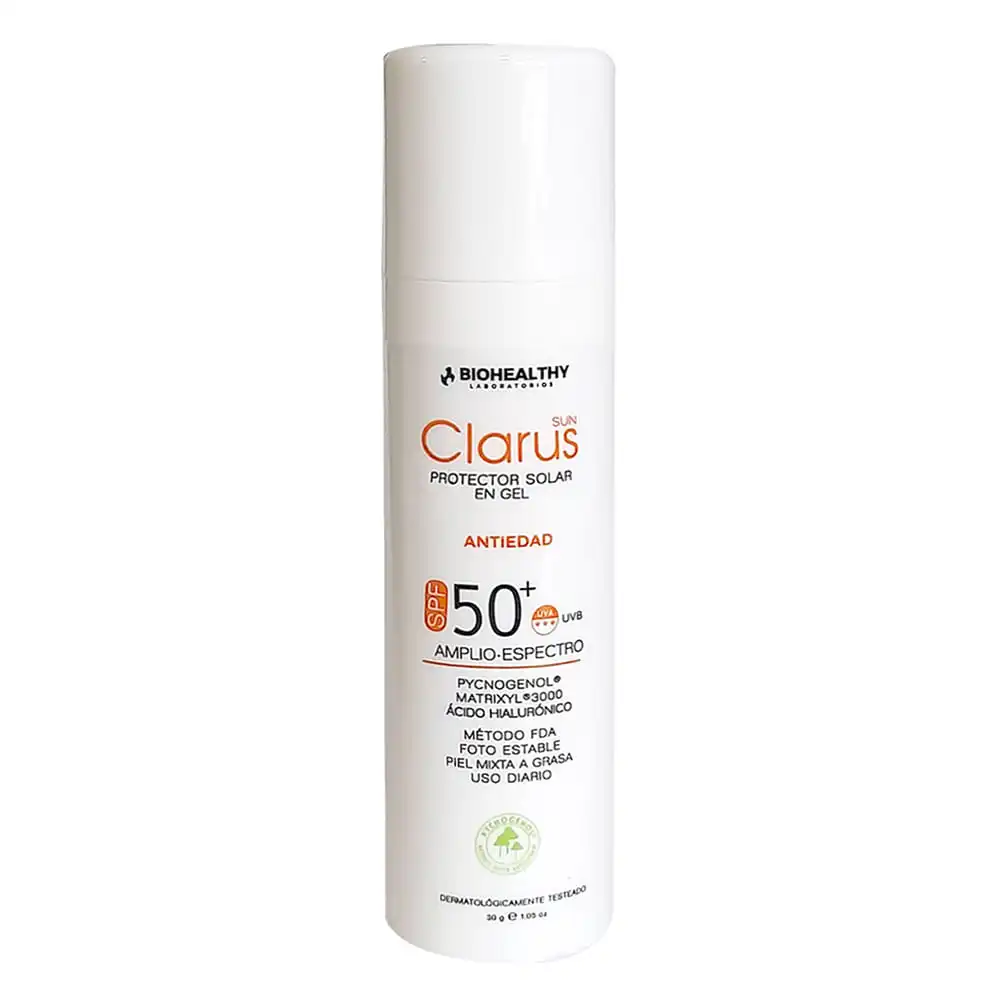 Clarus Gel Spf50+ - Biohealthy