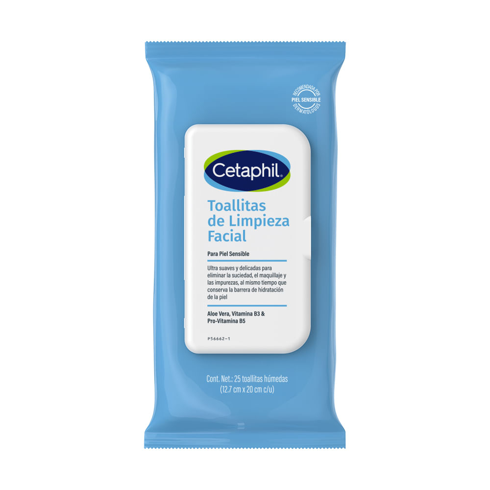 Toallitas de Limpieza Facial - Cetaphil