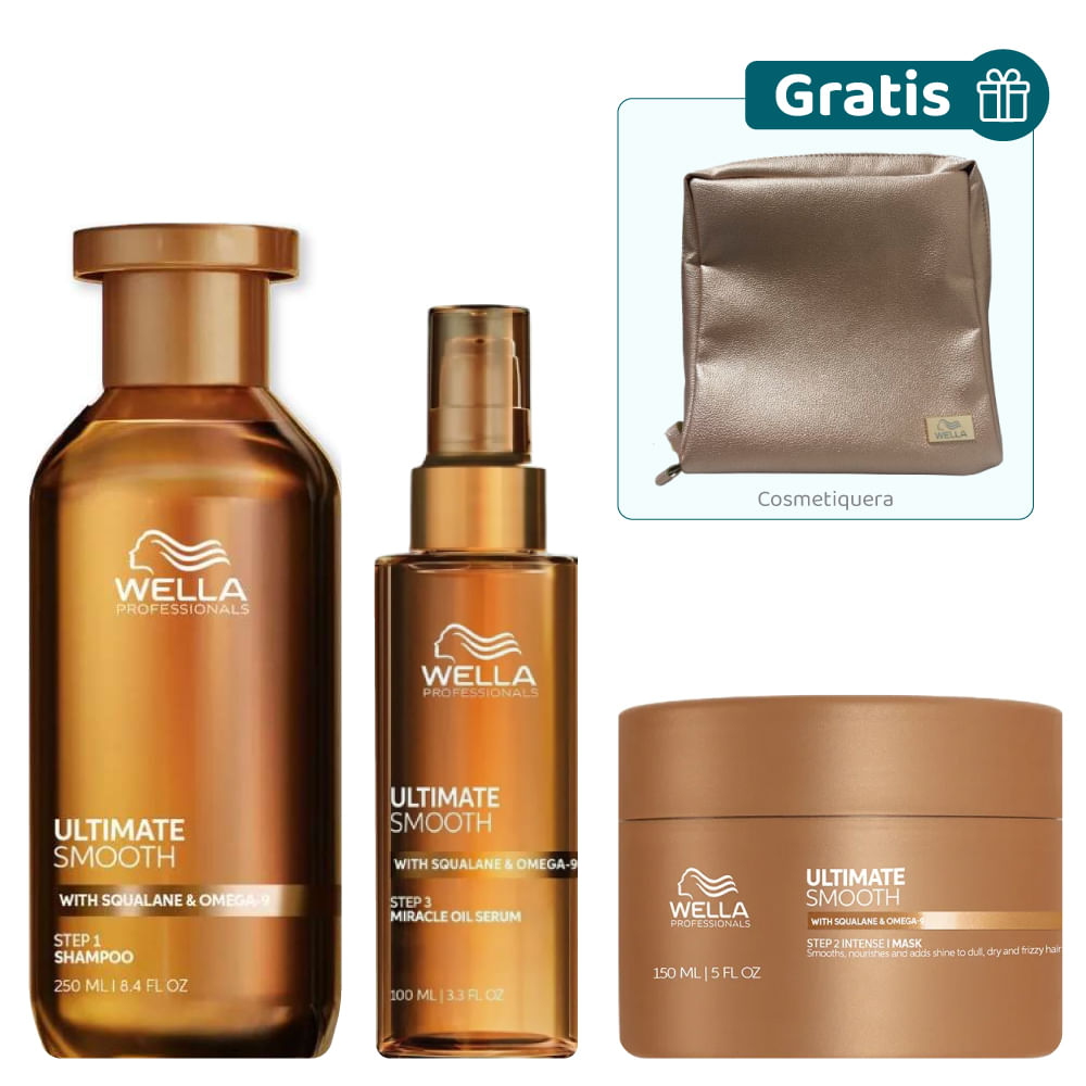 Kit de Regalo Navidad Ultimate Smooth - Wella Professionals