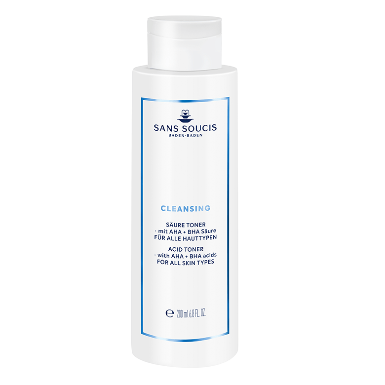 SANS SOUCIS Tónico de Limpieza con Ácidos AHA y BHA