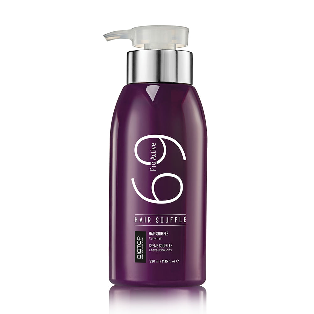 69 Pro Active Hair Soufflé - Crema para peinar Crespos - Biotop Professional