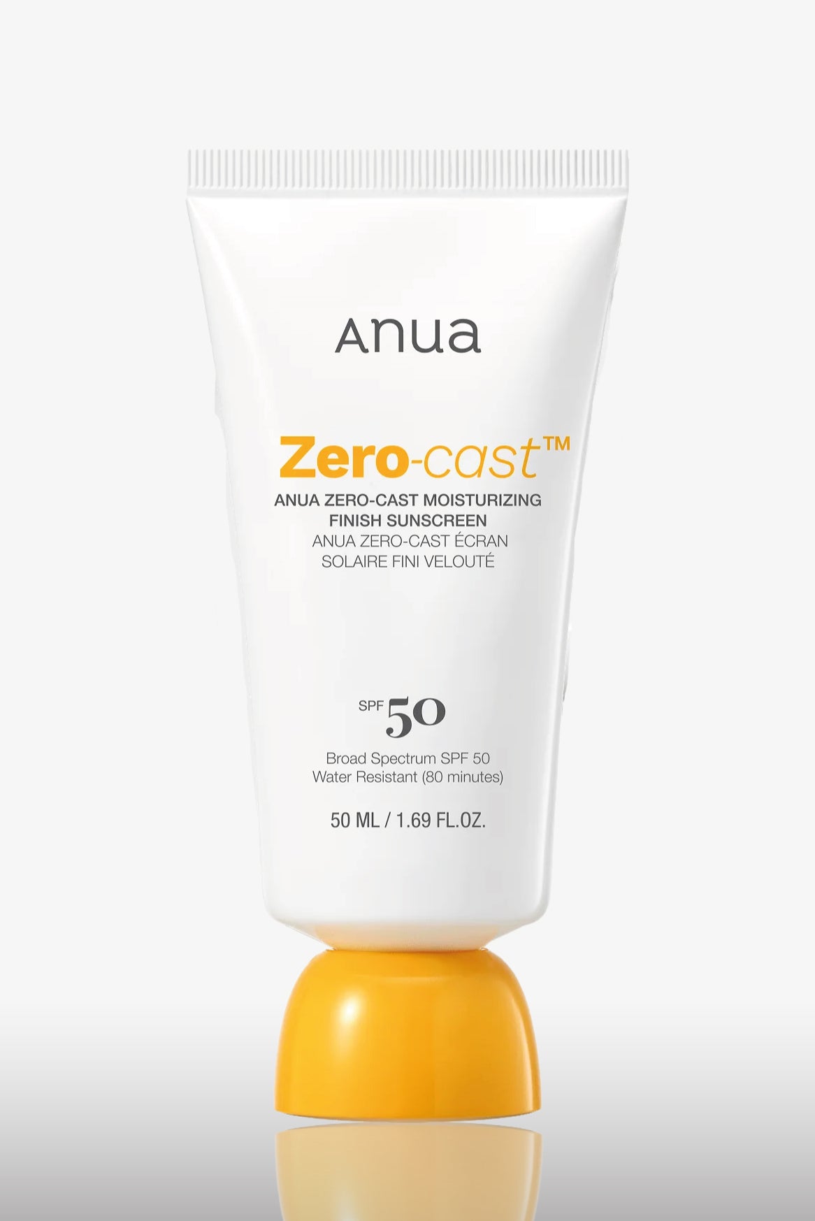 [ANUA] Zero-Cast Moisturizing Finish Sunscreen SPF 50 Broadspectrum