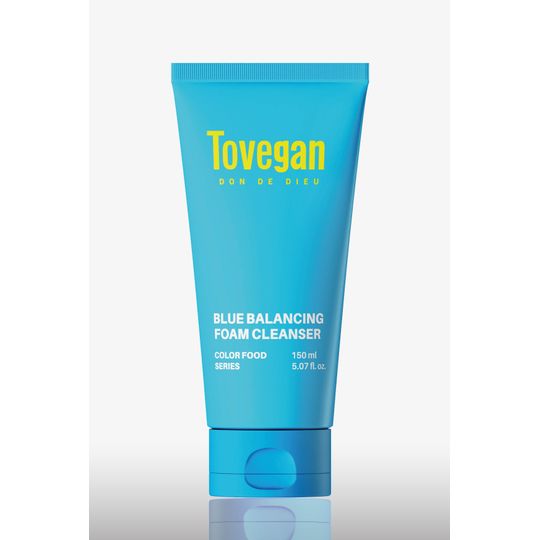 [Tovegan] Blue Balancing Foam Cleanser