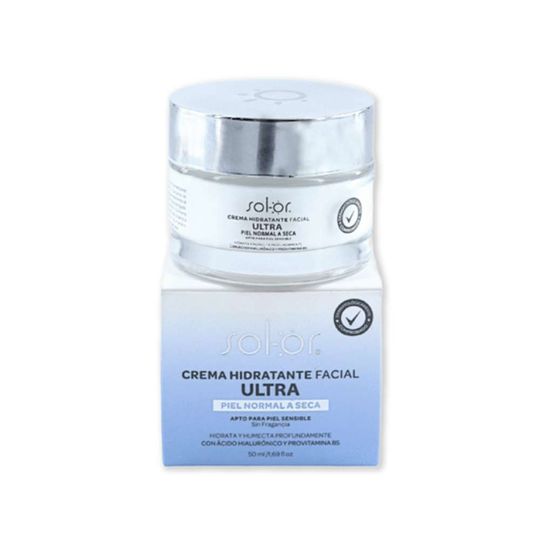 Crema Hidratante Facial Ultra - Solor