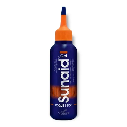Protector Solar Sunaid Gel Toque Seco Spf28 - Novaderma