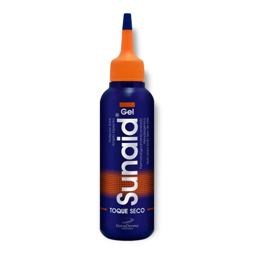 Protector Solar Sunaid Gel Toque Seco Spf28 - Novaderma
