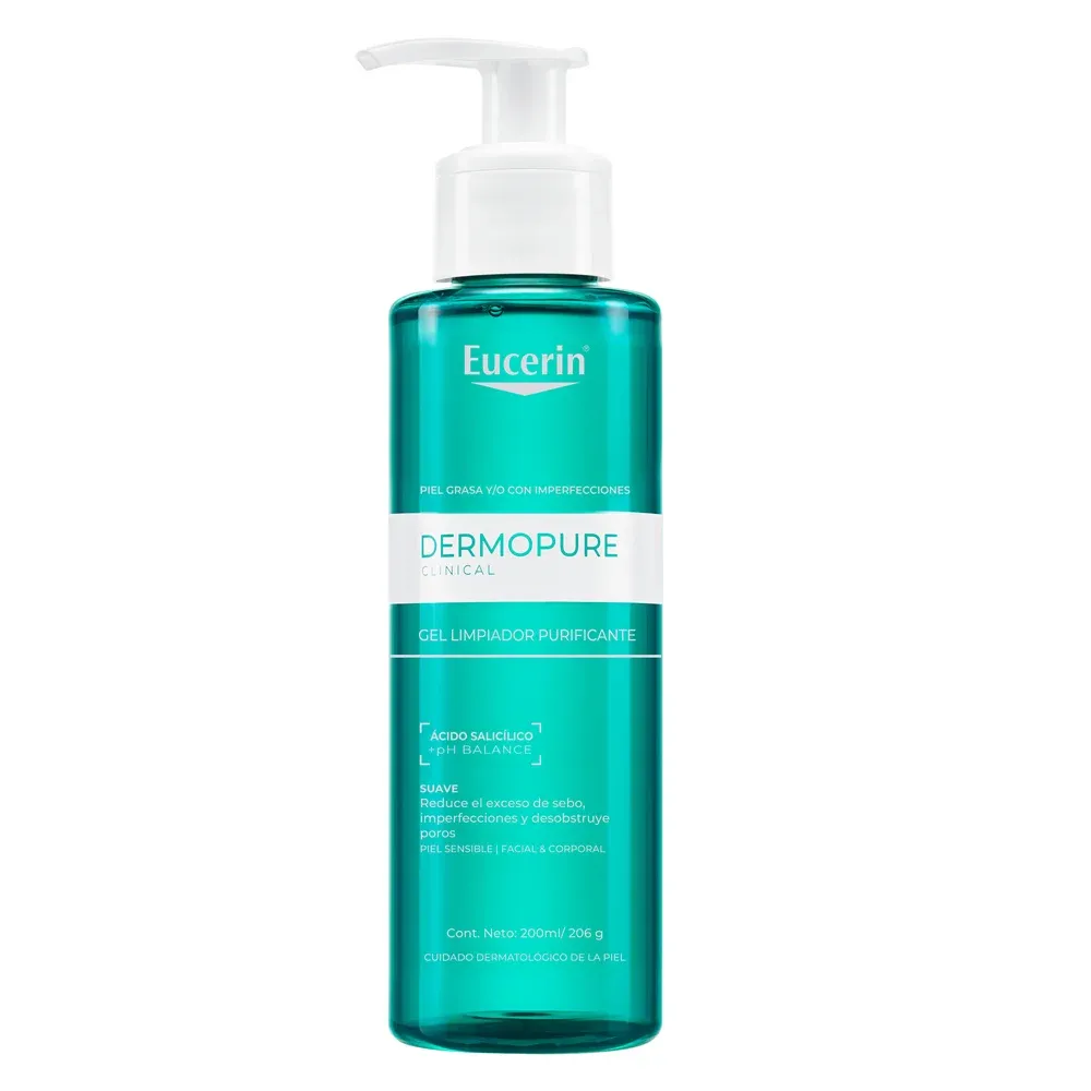 Gel Limpiador Facial Dermopure Oil Control - Eucerin