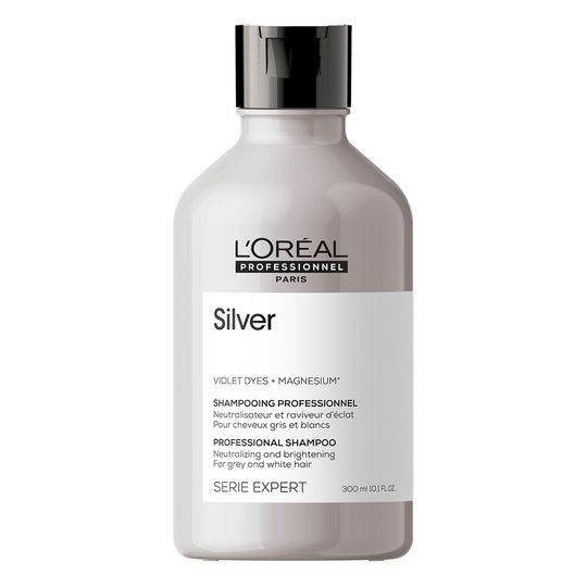 Shampoo Silver Cuidado Del Cabello Blanco - Loreal Professionnel