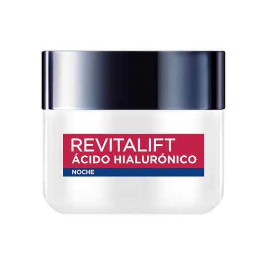 Crema Noche Hidratante Revitalift Ácido Hialurónico - LOréal Paris