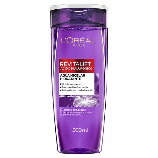 Agua Micelar Hidratante Revitalift Ácido Hialurónico - LOréal Paris