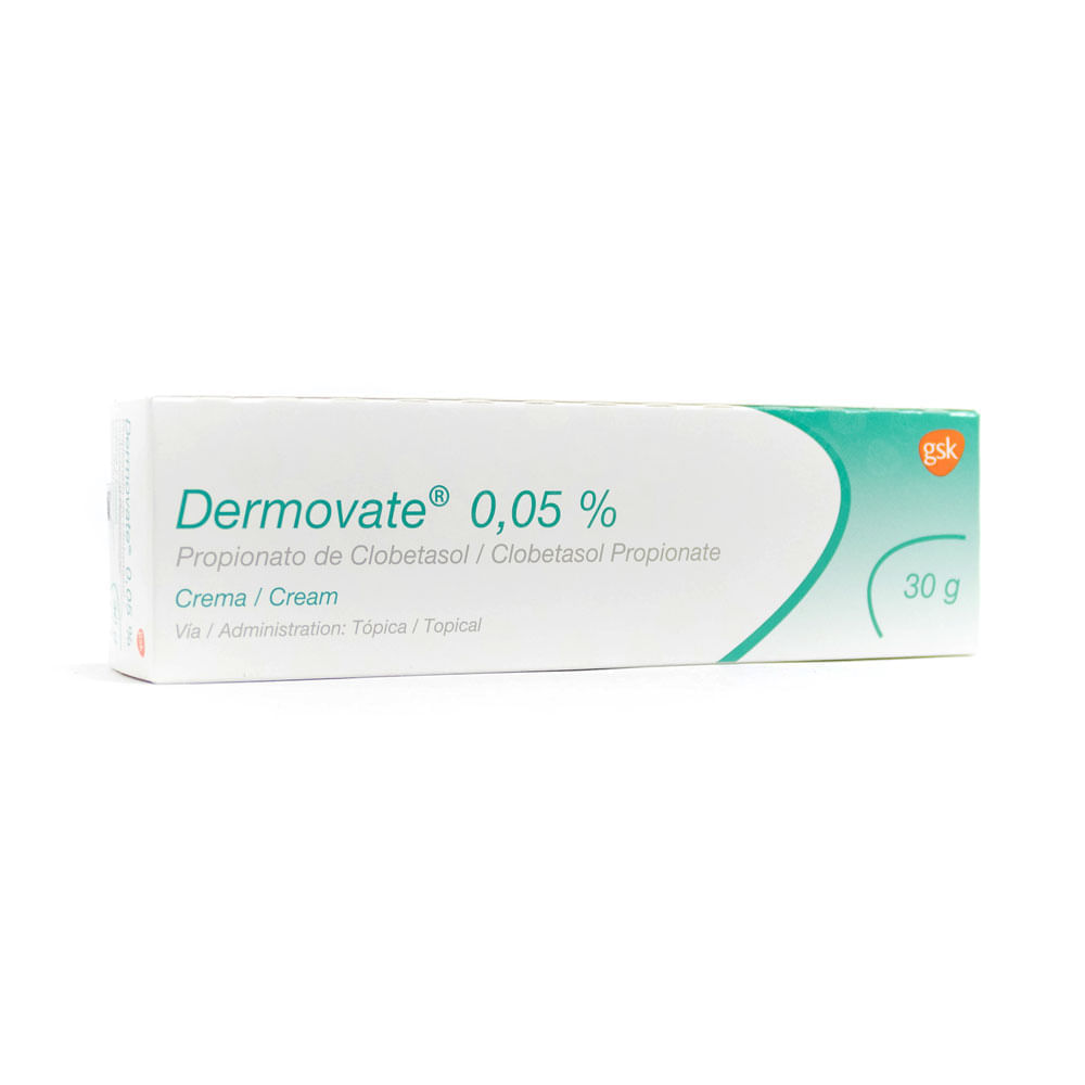 DERMOVATE CREMA 0.05 % CAJA 30 G